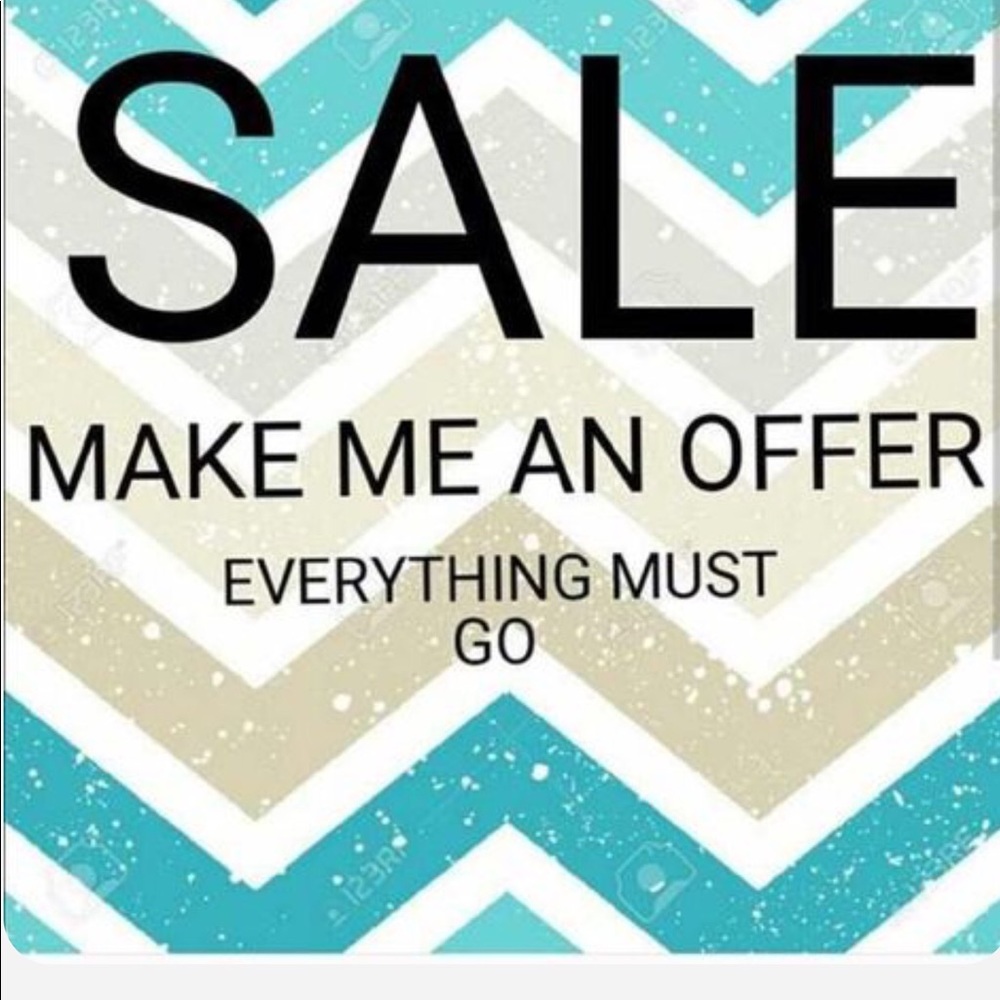 Everything must go!